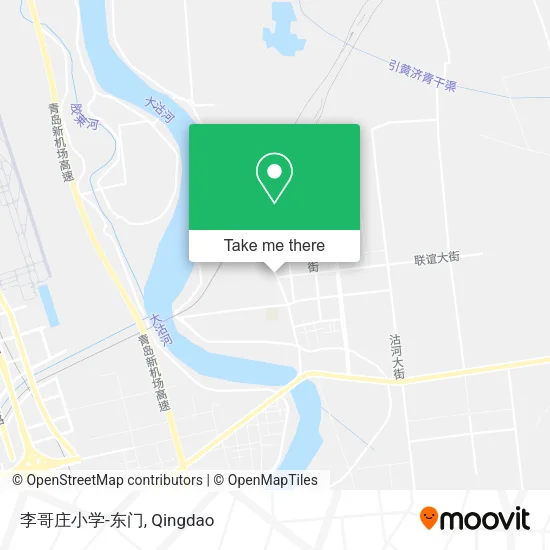 李哥庄小学-东门 map
