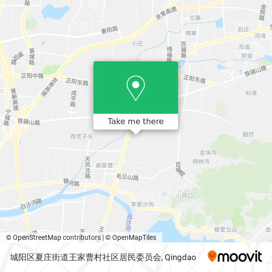 城阳区夏庄街道王家曹村社区居民委员会 map