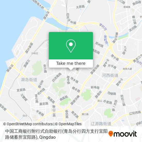 中国工商银行附行式自助银行(青岛分行四方支行宜阳路储蓄所宜阳路) map