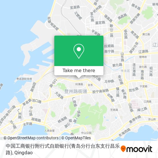中国工商银行附行式自助银行(青岛分行台东支行昌乐路) map