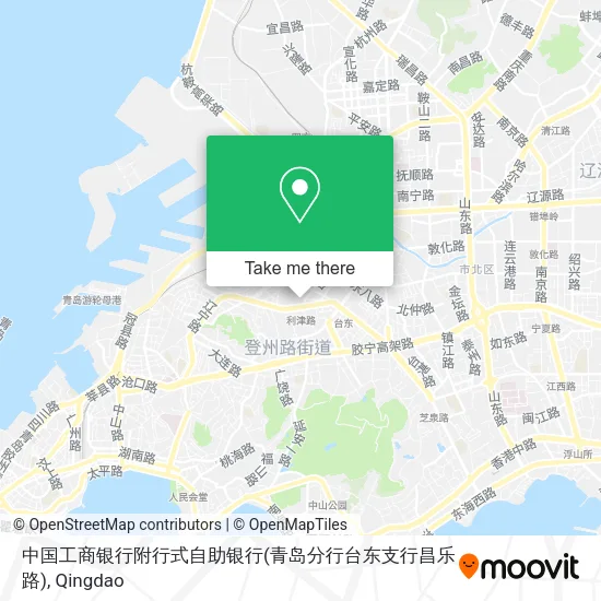 中国工商银行附行式自助银行(青岛分行台东支行昌乐路) map