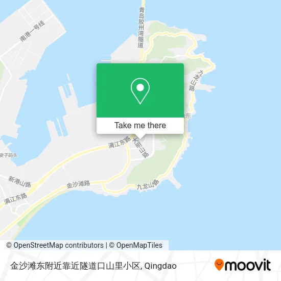 金沙滩东附近靠近隧道口山里小区 map