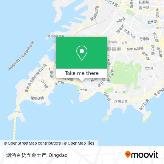 烟酒百货五金土产 map