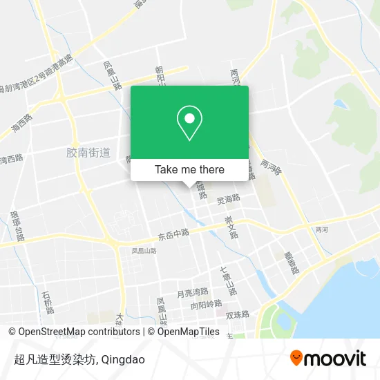 超凡造型烫染坊 map