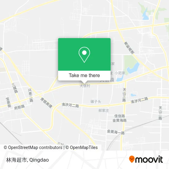 林海超市 map