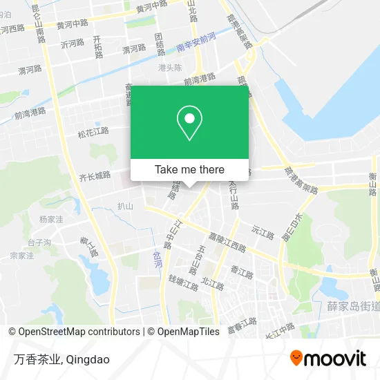 万香茶业 map