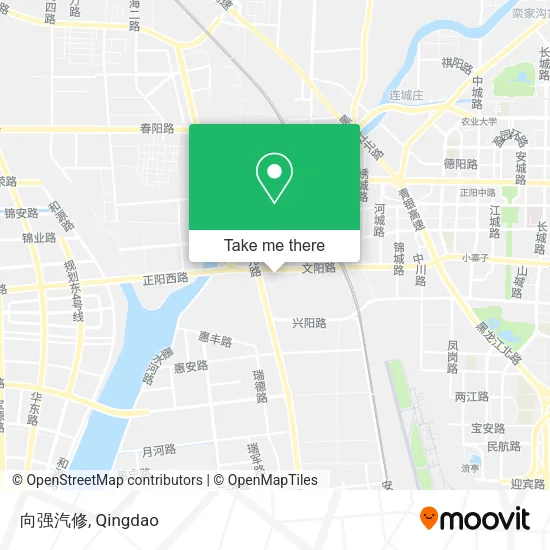 向强汽修 map