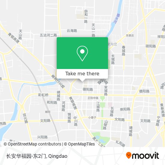 长安华福园-东2门 map
