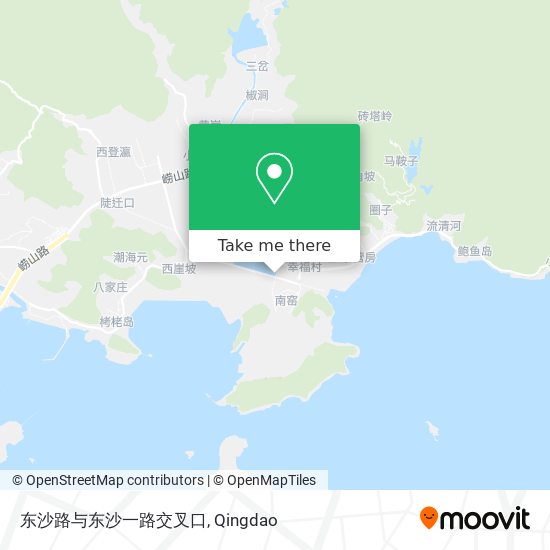 东沙路与东沙一路交叉口 map