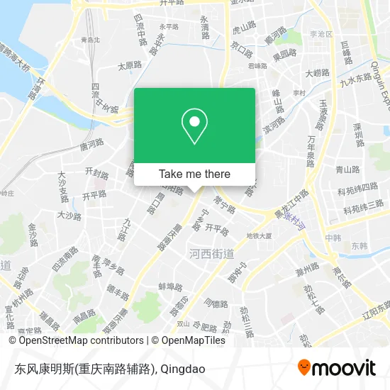 东风康明斯(重庆南路辅路) map