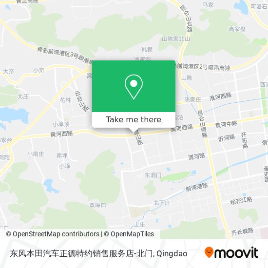 东风本田汽车正德特约销售服务店-北门 map