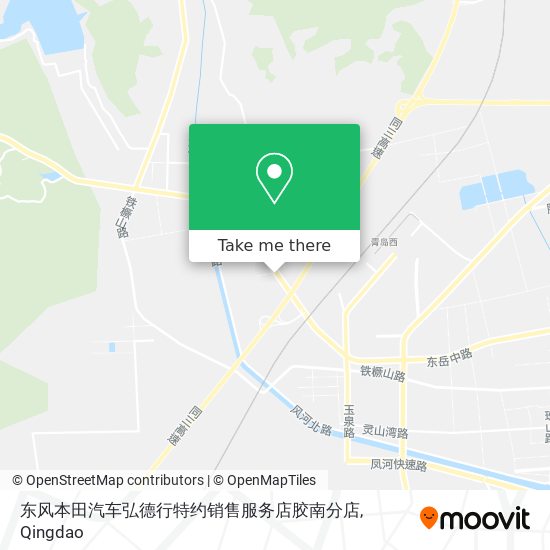 东风本田汽车弘德行特约销售服务店胶南分店 map