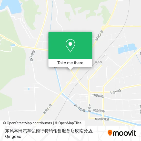 东风本田汽车弘德行特约销售服务店胶南分店 map