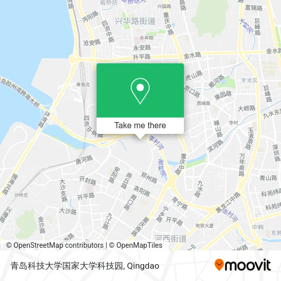 青岛科技大学国家大学科技园 map