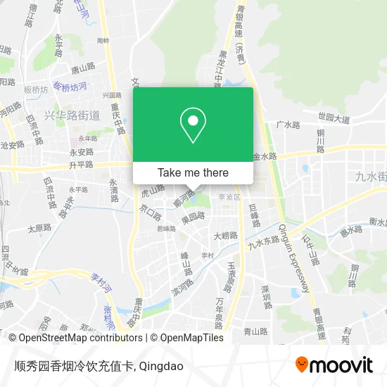 顺秀园香烟冷饮充值卡 map