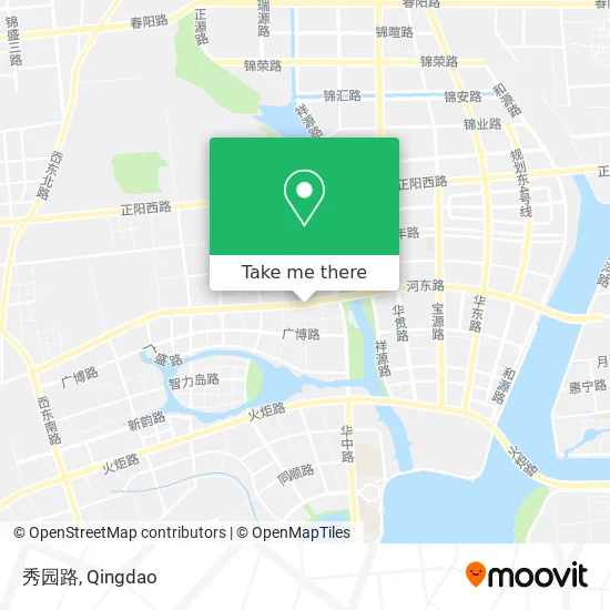 秀园路 map