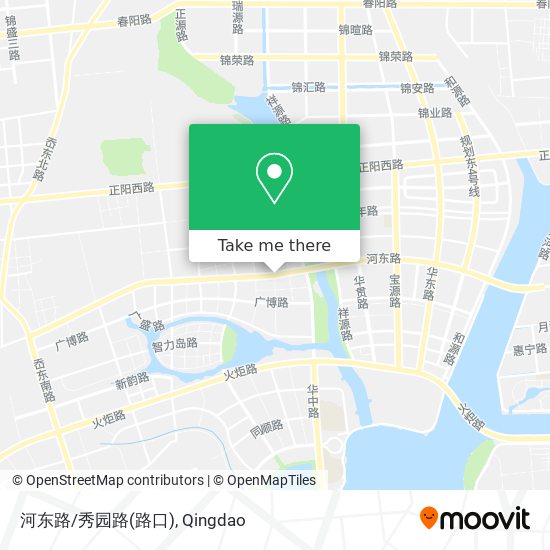 河东路/秀园路(路口) map