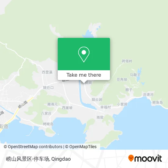 崂山风景区-停车场 map