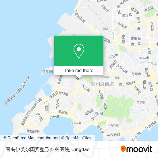 青岛伊美尔国宾整形外科医院 map