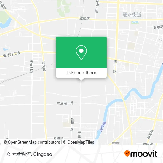 众运发物流 map
