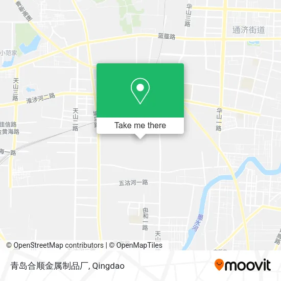 青岛合顺金属制品厂 map