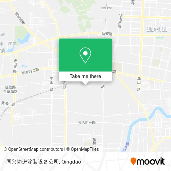 同兴协进涂装设备公司 map