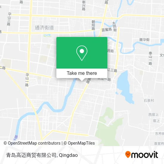青岛高迈商贸有限公司 map