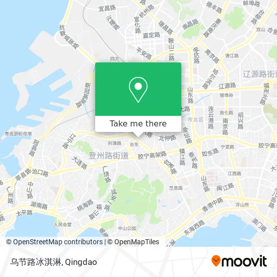 乌节路冰淇淋 map