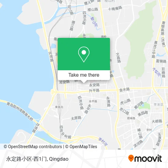 永定路小区-西1门 map