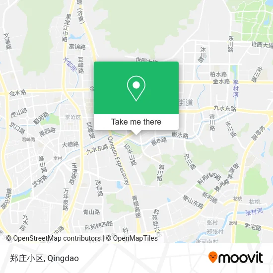 郑庄小区 map