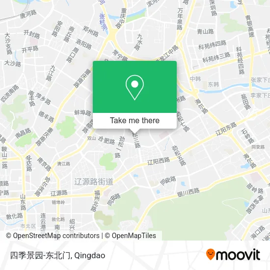 四季景园-东北门 map