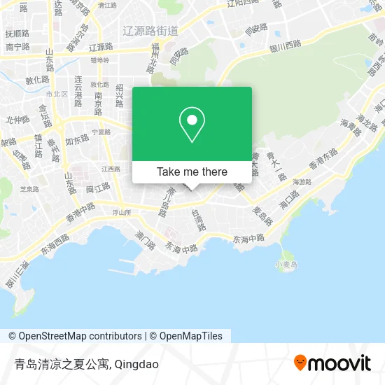 青岛清凉之夏公寓 map