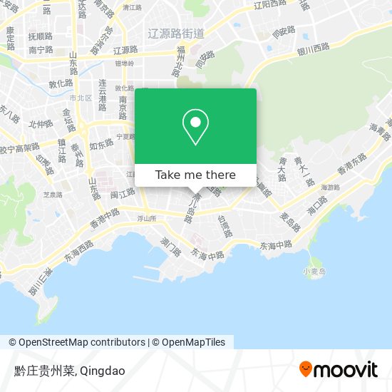 黔庄贵州菜 map