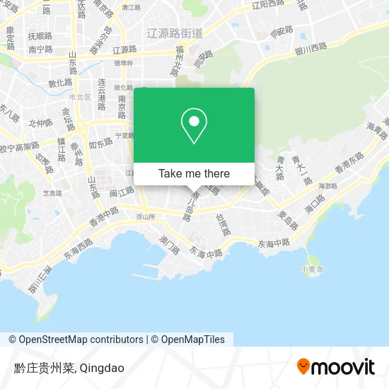 黔庄贵州菜 map