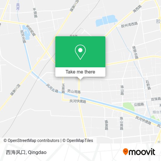 西海风口 map