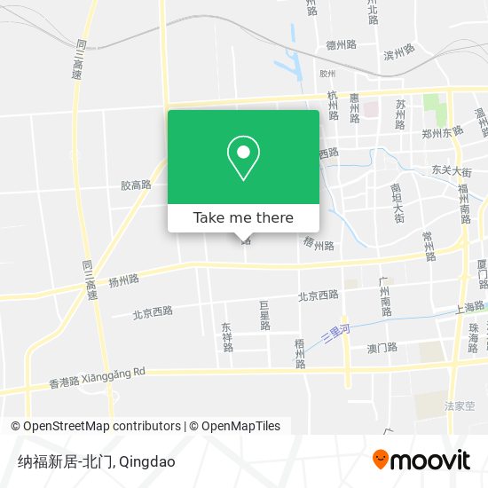 纳福新居-北门 map