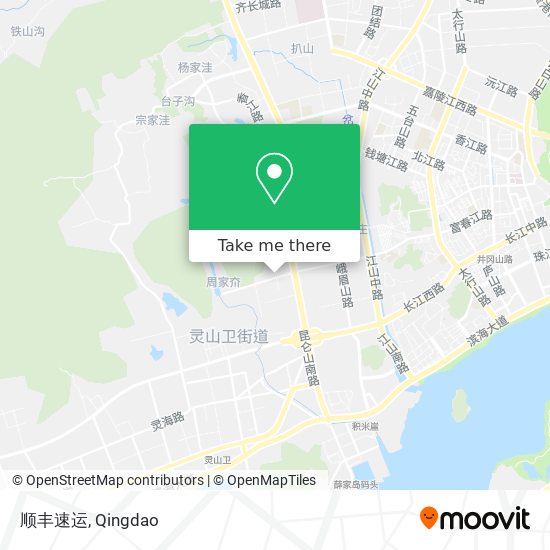 顺丰速运 map
