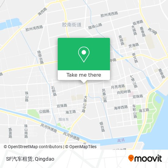 SF汽车租赁 map