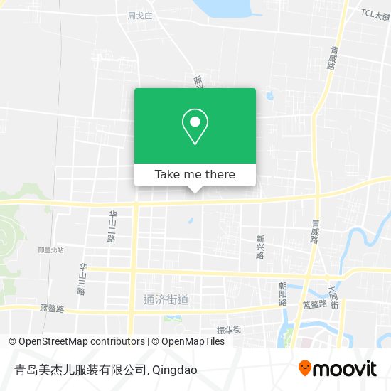 青岛美杰儿服装有限公司 map