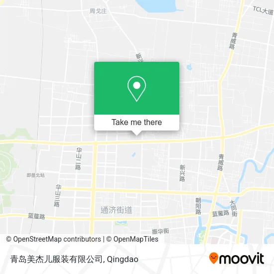 青岛美杰儿服装有限公司 map