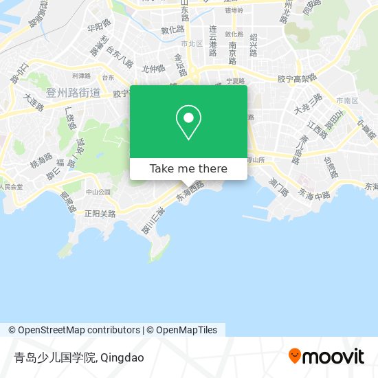 青岛少儿国学院 map