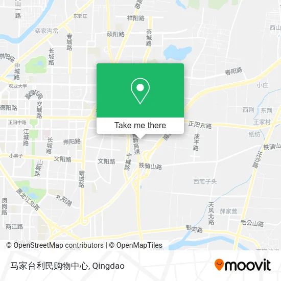 马家台利民购物中心 map