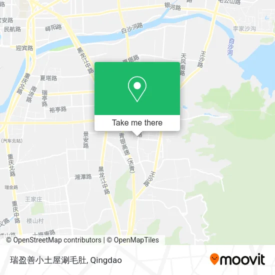 瑞盈善小土屋涮毛肚 map