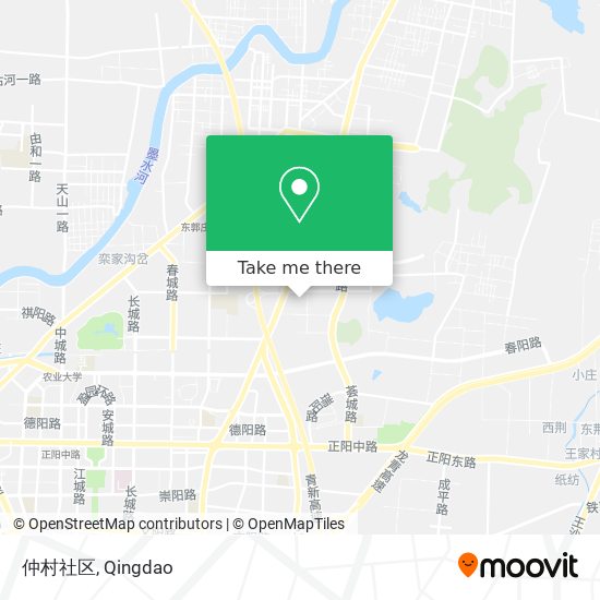 仲村社区 map