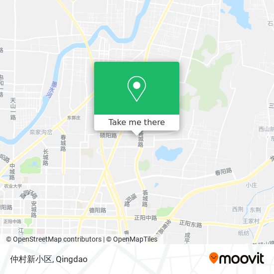 仲村新小区 map