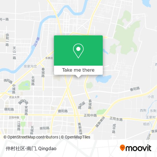 仲村社区-南门 map