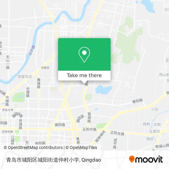 青岛市城阳区城阳街道仲村小学 map