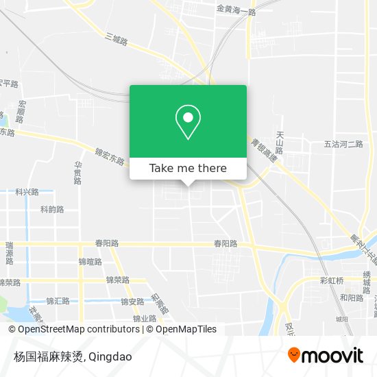 杨国福麻辣烫 map