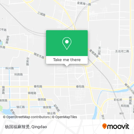 杨国福麻辣烫 map