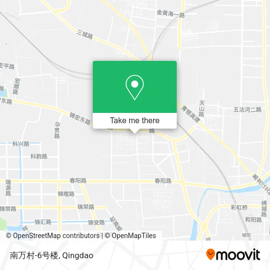 南万村-6号楼 map